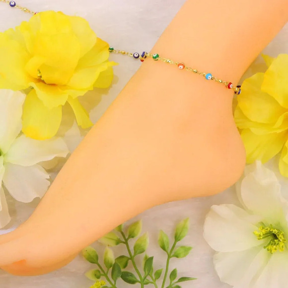 Minimalist Anklet, Sleek & Modern Design, Women’s Fashion, YC110094-A - Picture 10 of 10